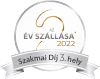 Az Év Szállása 2022 – Szakmai Díj 3. hely embléma